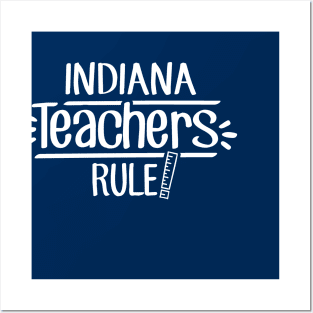 Indiana Teachers Rule Posters and Art